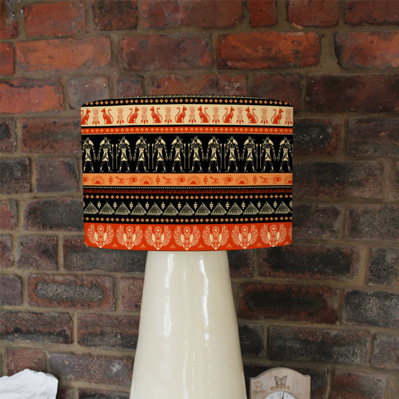 Cotton Drum Lamp Shade ( Uno ), 25cm H x 40cm W x 40cm D