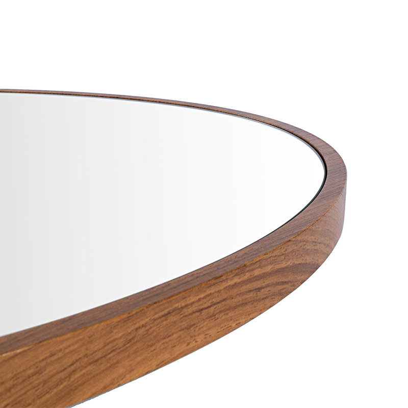 Miroir de salle de bain Damitra, Brun pâle