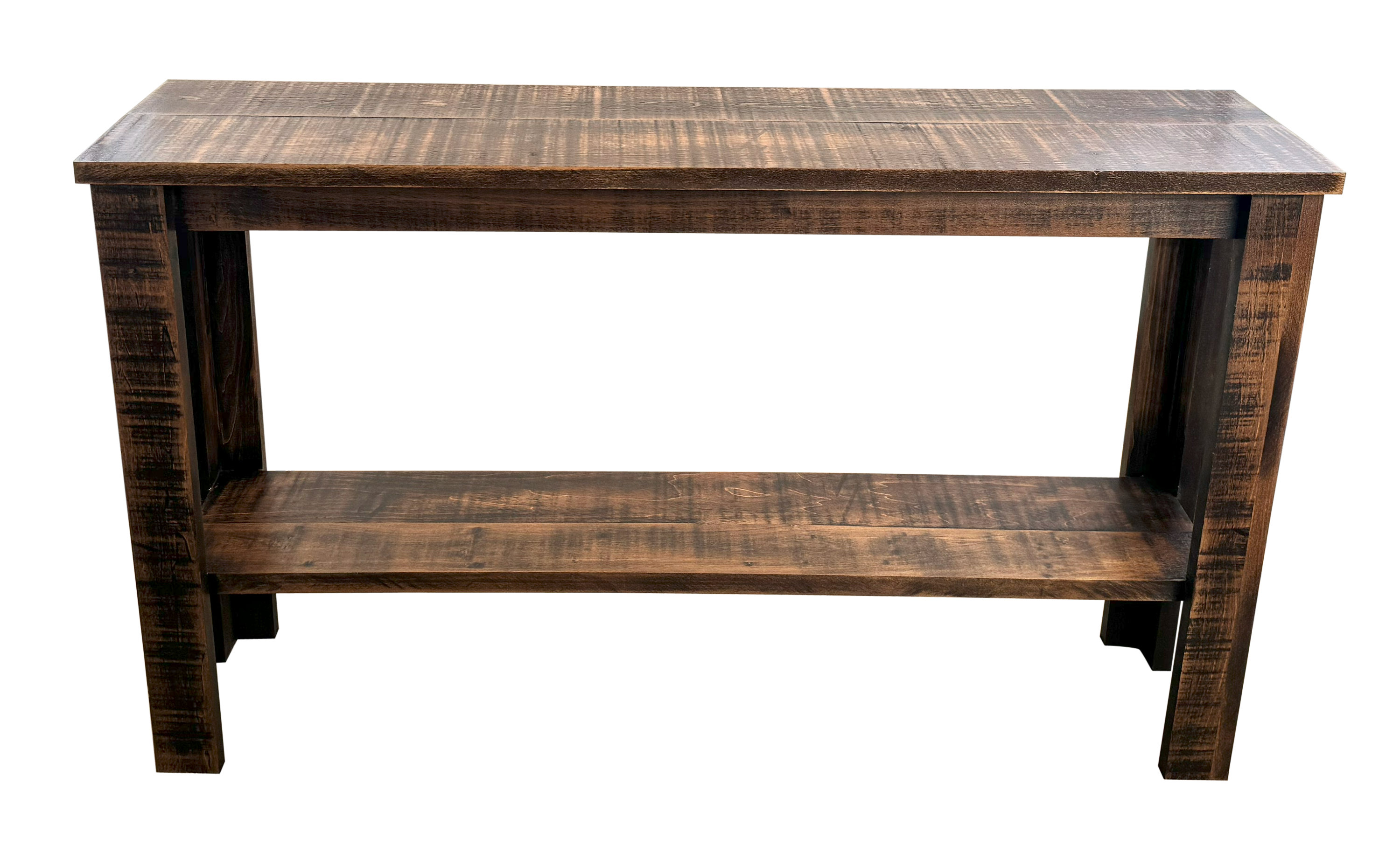 Loon Peak® All Rough Sawn 1-Coffee Table, 1-Sofa Table, 2- Rectangle ...