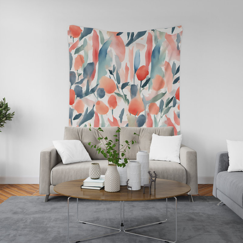 Tapisserie murale, H 80 po x l 68 po