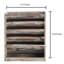 Eulah Solid Wood 5 Slot Wall Mail Holder Document Rack