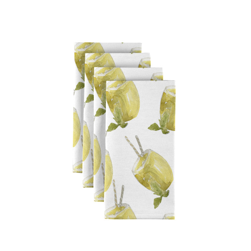 Samora Polyester Abstract Square Napkin