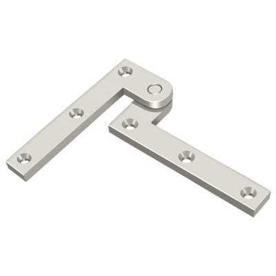 Deltana PH35U14 3-7/8" x 5/8" x 1-5/8" Hinge in Polished Nickel Pair