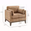Chaise moderne avec accoudoirs-1931478133