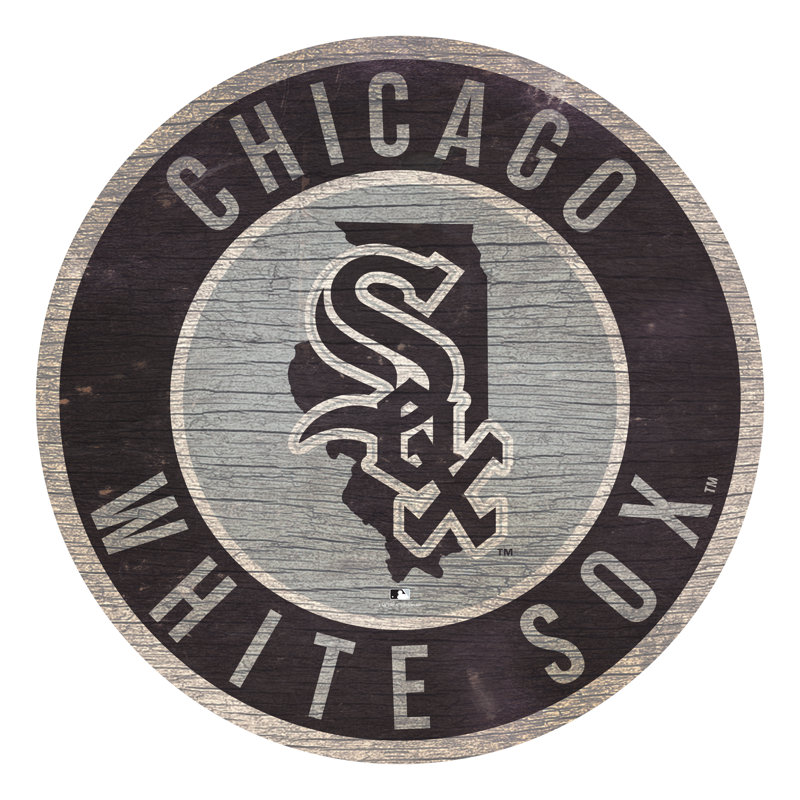 Cercle avec décoration murale State, White Sox de Chicago