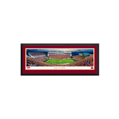 Virginia Tech Football Panoramic Print
