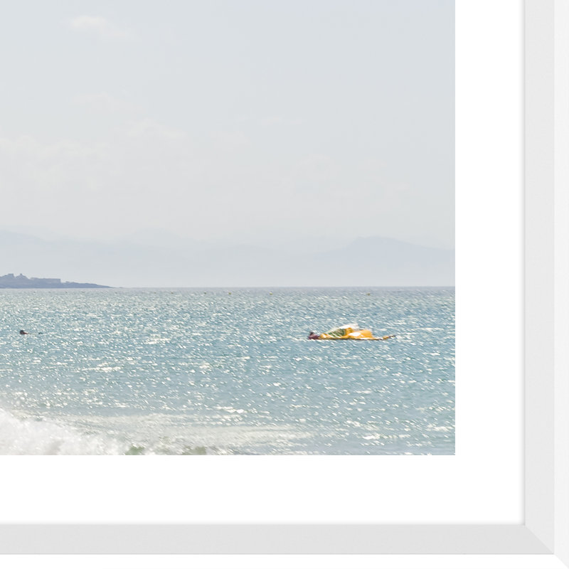 Kitesurfers, Playa De Los Lances, Tarifa, Spain Giclee Print by Getty Images
