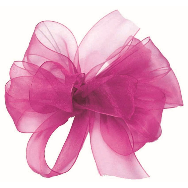 Ruban tropical tropical, H 2 po x l 6 po x P 6 po, Fuchsia