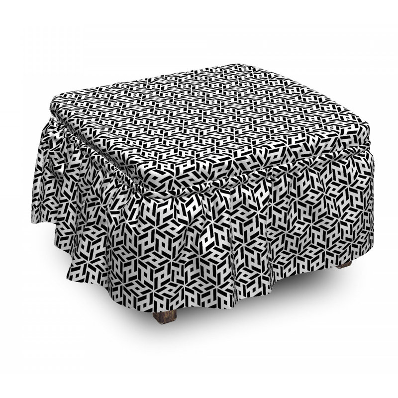 Housse pour repose-pieds de formulaires cubes