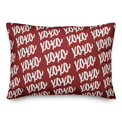 Coussin lombaire Xoxo Script