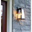 Applique murale lanterne en verre Wilmore