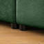 L-Shaped Upholstered Modular Sectional With Storage Ottoman-288154875