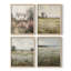 «Vintage Landscape XXVIII», ensemble de 4 encadrés-750950388-750950387