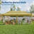 10x20 ft Pop Up Canopy - Event Tent with Sidewalls / Awning,Waterproof, Windproof Party Tent for Outdoor Events, Parties, Camping-114477727