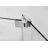 Belmore GS 49.25" - 50.25" W x 72" H Hinged Frameless Shower Door-38031798-90597154