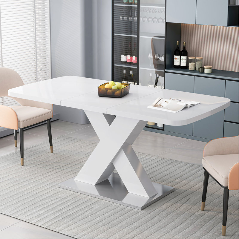 Table de salle à manger moderne carrée