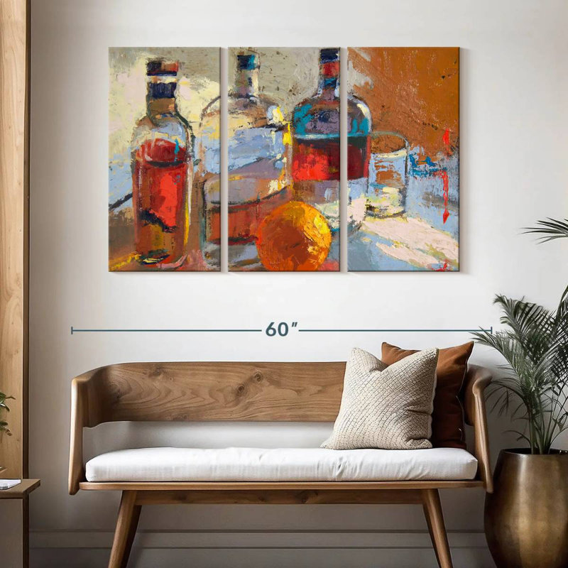 Yarlin Bourbon Lv¢Orange, 32" H x 50" W