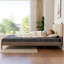 Matelas en mousse viscoélastique pliable de 6 pouces - compatible avec lit escamotable / gris lavable à la machine-1909255672