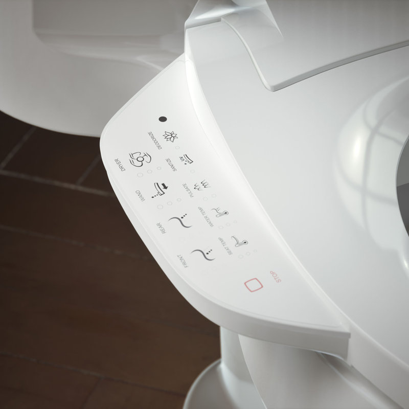 C3® 155 Cleansing Elongated Toilet Seat, Cream