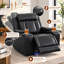 Fauteuil inclinable électrique de 99 cm (39 po) en similicuir de qualité supérieure-96696380