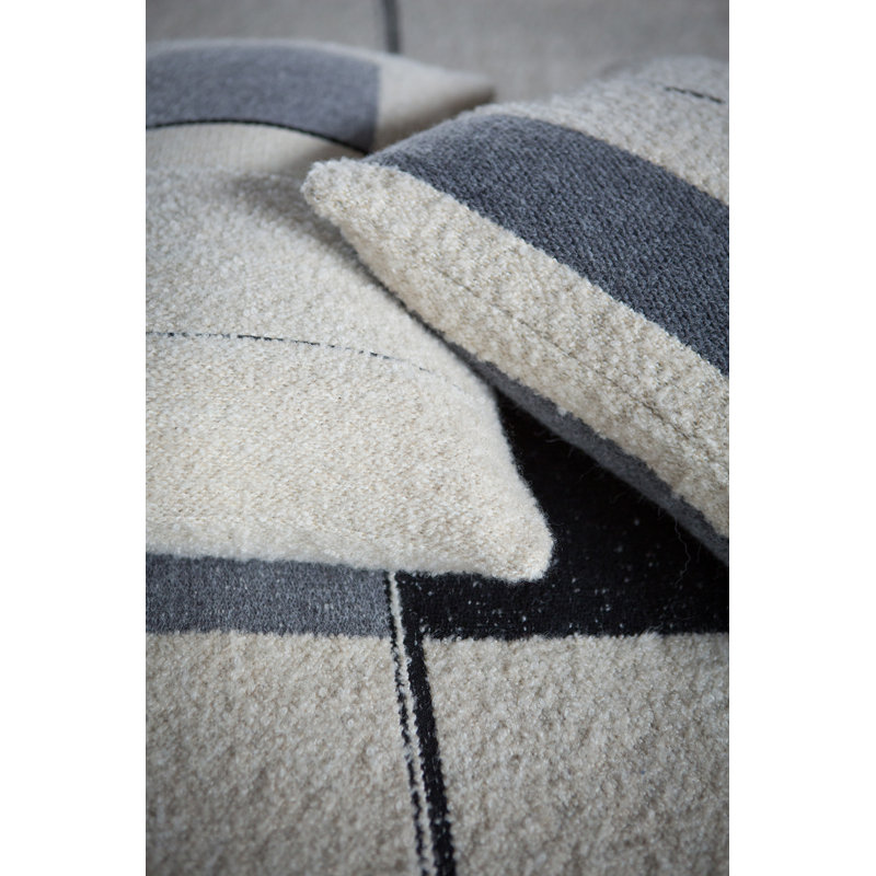 Refined Layers Wool Square Pillow Cover & Insert
