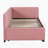 Upholstered Daybed with Trundle Twin Size Sofa Bed Frame-373356814-373356808