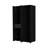 Black 1-Drawer Armoire Closet-1819234116
