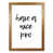 Honey Oak Frame is unavailable