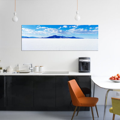 «Bonneville Salt Flats, Tooele County, Utah, USA», reproduction de photo sur toile