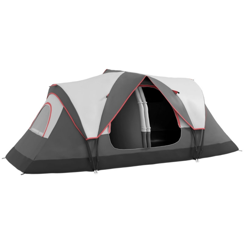 6 Person Tent, Grey