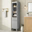 Armoire de rangement de 68 po de hauteur avec tablettes réglables et tiroir-124651347