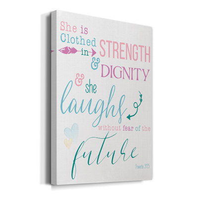 " Strength And Dignity "