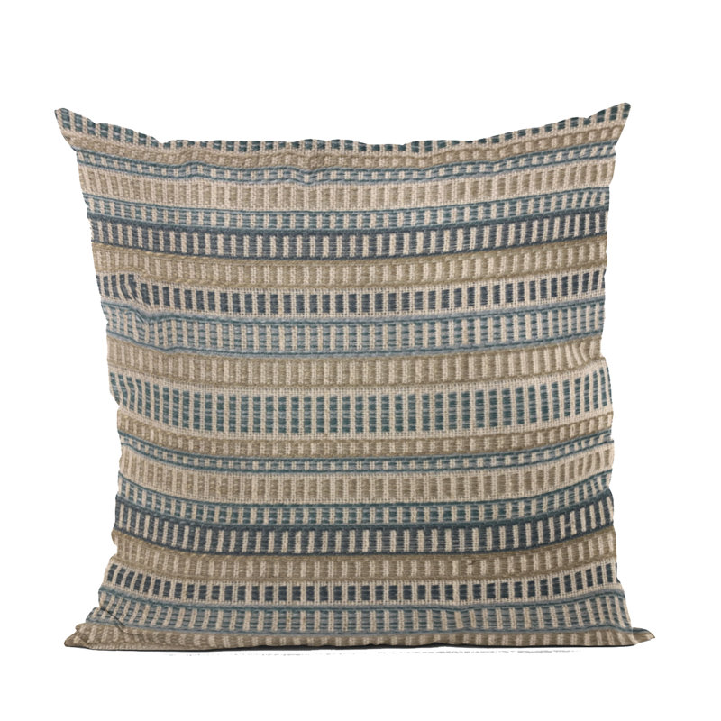 Lux Striped Outdoor Reversible Throw Pillow, 20" x 30"