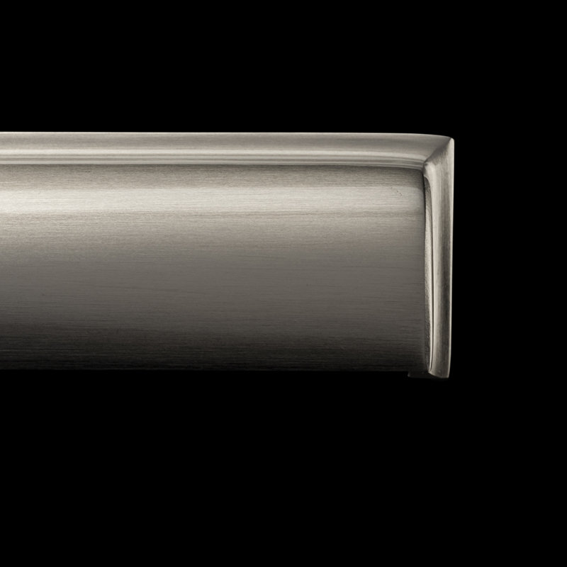 Parkview Collection Cup Pull - Cabinet Knob - Transitional Hardware for Drawers & Cabinets, 5-1/16", Satin Nickel