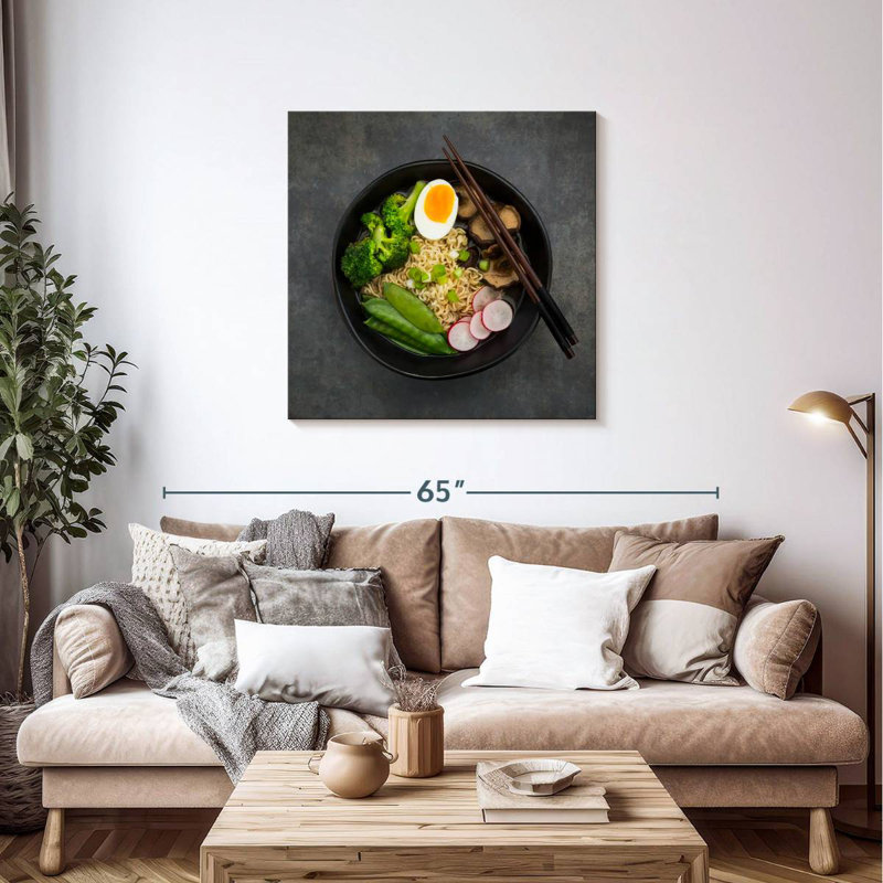 Yarlin Ramen, 36" H x 36" W
