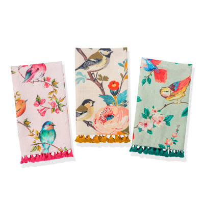 Avian Bloom Kitchen Towel Set