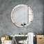 Huldar Glass Flat Wall Mirror
