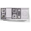 Cuisinière à double combustible de 60 po ILVE Professional Plus II, 7 brûleurs scellés, plaque chauffante, plateau français (porte vitrée)-98168248-98168251