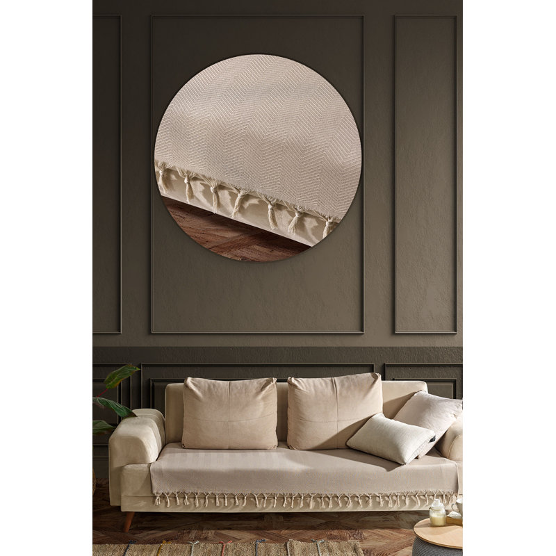 Premium Sofa Cover, Beige, 45.3 x 78.7 inches | 70% Cotton & 30% Polyester, 9.1 oz/sq yd | Machine Washable at 104°F | Stylish Protection for Your Furniture, Durable and Easy to Maintain