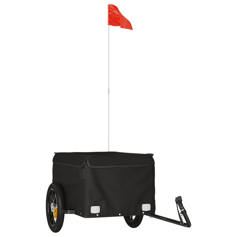 Bike Trailer Iron, 44cm H x 120cm W x 54cm D, Black