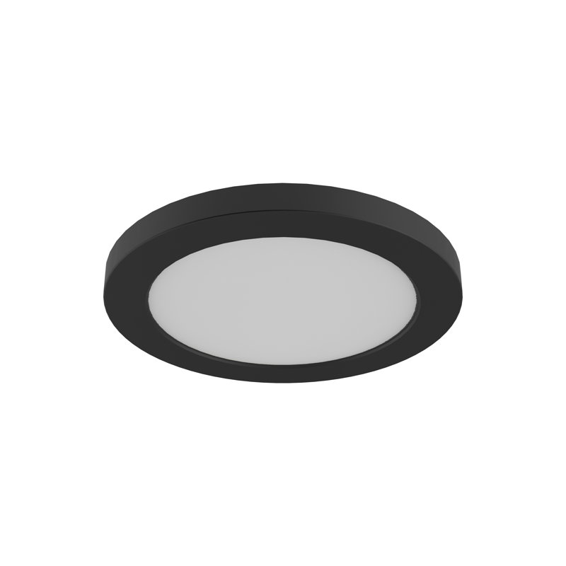 Fairbourne LED Flush Mount, Black