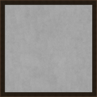 Espresso Brown Framed Magnetic Organization Board