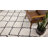 Lydon Soft Geometric Ivory/Black Indoor Area Rug-356665004