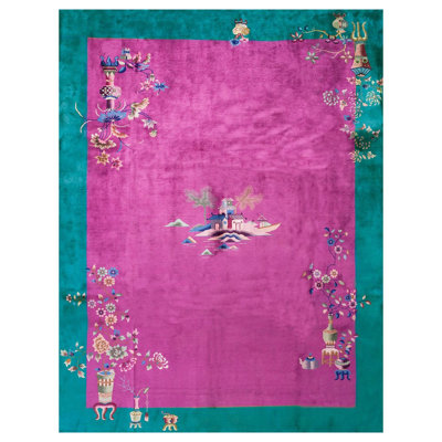Tapis déco chinois antique