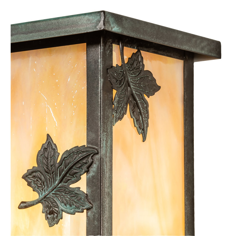 Applique murale encastrée à intensité variable Verdigris 1 lumière Ashaki