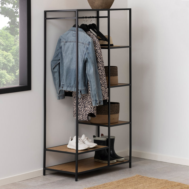 Milardo 77cm Clothing Rack