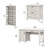 Huckins 3 Piece Computer Desk Office Set-765027268