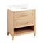 Burfield 30" Single Bathroom Vanity Set with Oval Undermount Sink-1158519065-1158519071-1160653072