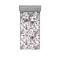 Blanc cassé, mauve bleu / floral