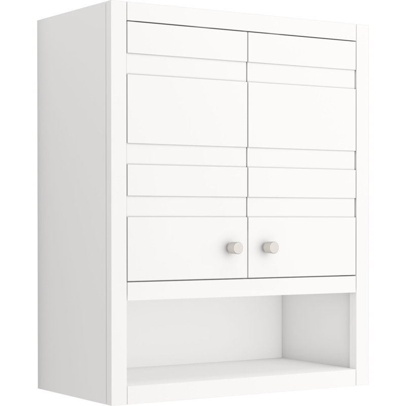 Helst 28-In X 24-In Wall Cabinet, White